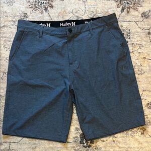 Hurley Men's Dark Blue Hybrid Walk Shorts